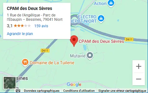 Google Maps CPAM79